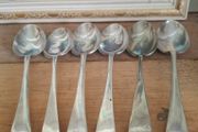 Antique Silverplate Dessert Spoons