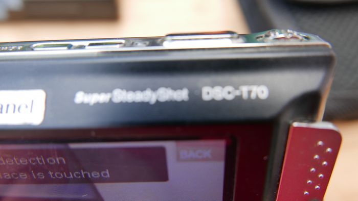 Sony Digital Camera Cybershot DSC-T70 8.1MP Black Tested