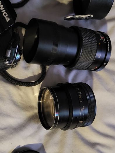 Konica camera and lenses rare
