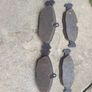Jurid brand disc brake pads designed for various older Vauxhall/Opel models Image 4