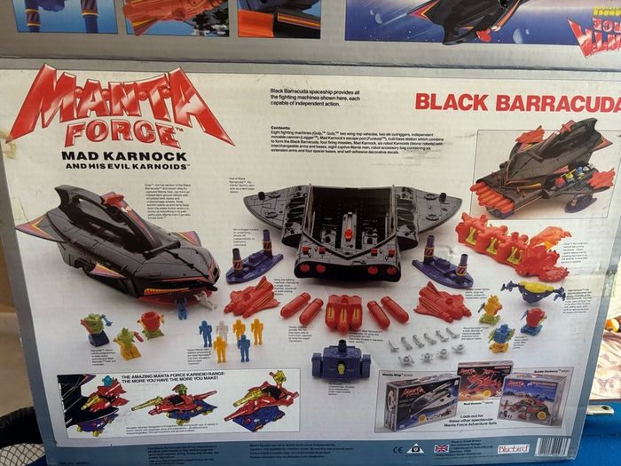Boxed Manta Force Collection