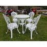Cast Iron Garden Set x4 Ornate Style N Image 2