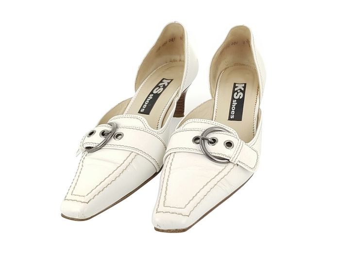 Ladies Italian KS Low Heels Shoes size EUR37