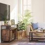 New TV Display Unit With Sliding Barn Doors - FREE P&P Image 4