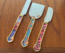Anthropologie Cheese Knife Set
