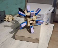 Lego minifigure Minecraft old guardian