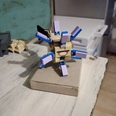 Lego minifigure Minecraft old guardian