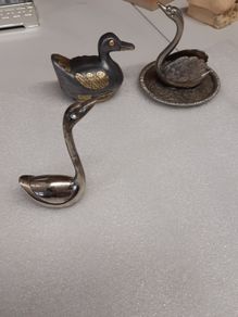 Swan vintage ornament