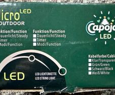 Capojas Micro LED Outdoor string/fairy Lights