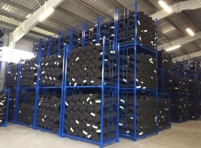 Tyre Storage Stillages Stackable / Foldable