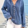 Denim top Image 2