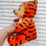 Winnie the Pooh In Tigger Costume Disney Plush approx. 9in Sitting Used Please see photos Image 5