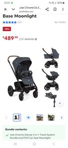 Joie travel system