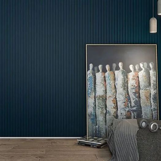 18mm MDF Wood Wall Panel London Blues 280x12.1cm