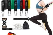 Body Fit Resistance Bands Set For Fitness Training 11 Set
