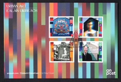2022 Ireland Urban Street Art II Commemorative Stamp An Post First Day Covers (FDC)