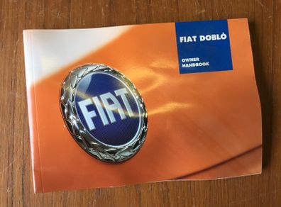 Owners Handbook (Fiat Doblo)