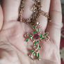 Vintage beautiful pendant on a chain. Image 3