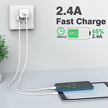 Charger Cable, 4Pack 3FT/1M MFi Certified Lightning Cable Apple Fast Charging Cable Compatible with iPhone 14 13 12 11 XS XR X Pro Max Mini 8 7 6S 6 Plus 5S SE iPad-white (FREE SHIPPING)