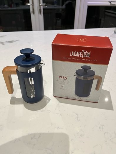 La Cafetiere Pisa French Press, 3-Cup - Navy