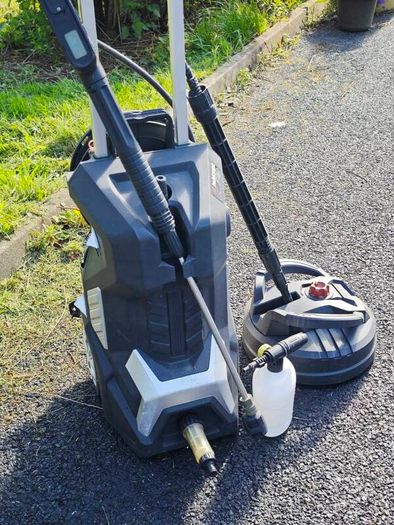 Parkside Performance PHDP 180 A1 Pressure Washer - Working with leaky lance!