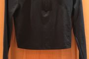 Ladies Black Zip Top by Shein