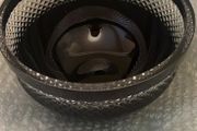 John Rocha Black Waterford Crystal Bowl