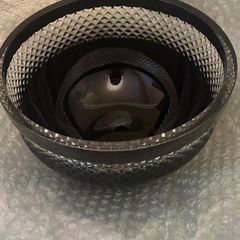 John Rocha Black Waterford Crystal Bowl