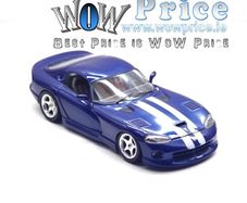 1/18 Bburago 1992 Dodge Viper RT10 Blue Diecast Model Car