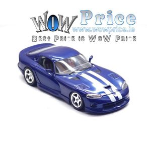 1/18 Bburago 1992 Dodge Viper RT10 Blue Diecast Model Car