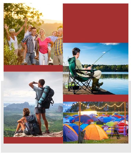 Brand New Outdoor Camping Chairs Folding Moon Chair Portable Extended Hiking Seat Beach Fishing Chair Ultralight Garden Picnic Furniture