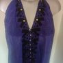 BNWT Ocean Club Purple halter neck beachwear jumpsuit size UK16 EU44 Postage included Image 2