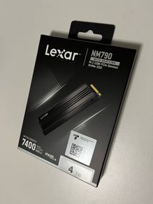 Lexar NM790 4TB SSD with heatsink