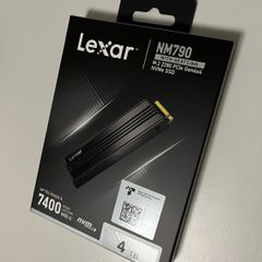 Lexar NM790 4TB SSD with heatsink