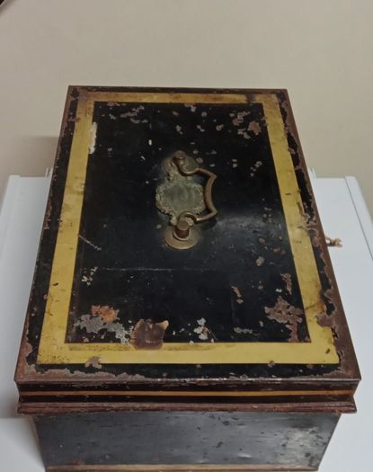 Chubb & Son Metal Safe Box  1827/1877