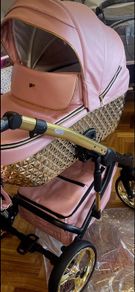 pink and gold  buggy
