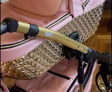 pink and gold  buggy
