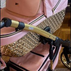pink and gold  buggy
