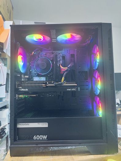 Custom Gaming Pc Intel I5 12400f/16gb Ram/Arc A750 8gb/1tb Ssd