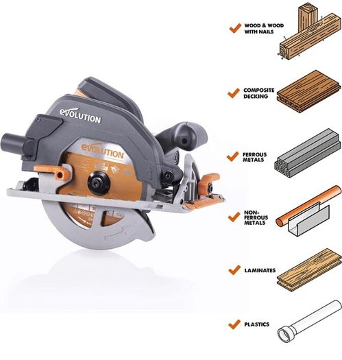 Multi-Material Circular Saw, 1600 W, 230 V-Domestic , Grey (FREE POSTAGE)