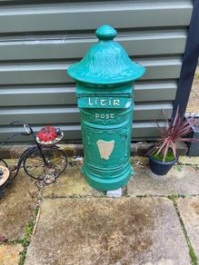 Irish Post Box Cast Aluminium