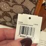 Coach limited re-edition swinger bag 20 in signature crystal jaquard Image 2