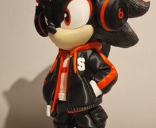 Shadow the Hedgehog Urban Vibes - 3D Fan Art Print (46cm)