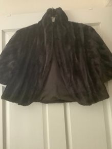Dents Brown Fur Jacket