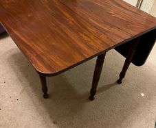antique folding table