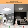 NEW SALE | LED Ceiling Lights 36W, 3300lm Super Bright Square LED Ceiling Light, Daylight White 4000K LED Panel Light for Bedroom Kitchen Hallway Office Dining Room Image 3