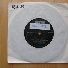 Phil Collins 7inch single - You Can't Hurry Love