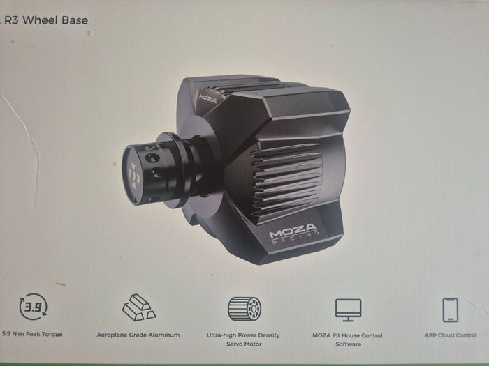 Moza r3 bundle racing simulator