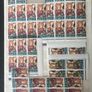 1970-1990s Ireland Used and Mint in Blue 32 page 16 leave Stamp Stockbook Image 9