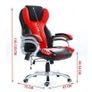 Executive 6 Point Massage Office Chair with Integrated Leather Pouch Image 2